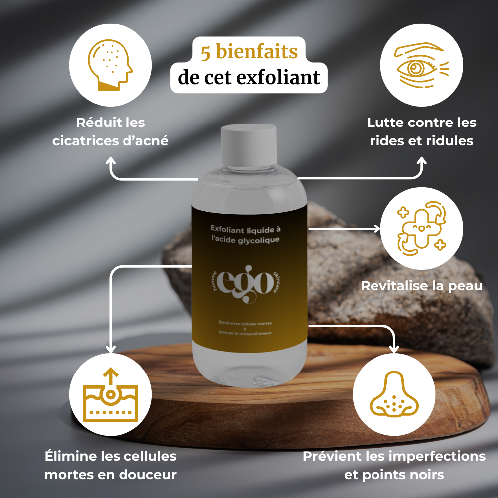 Exfoliant liquide à l'acide glycolique