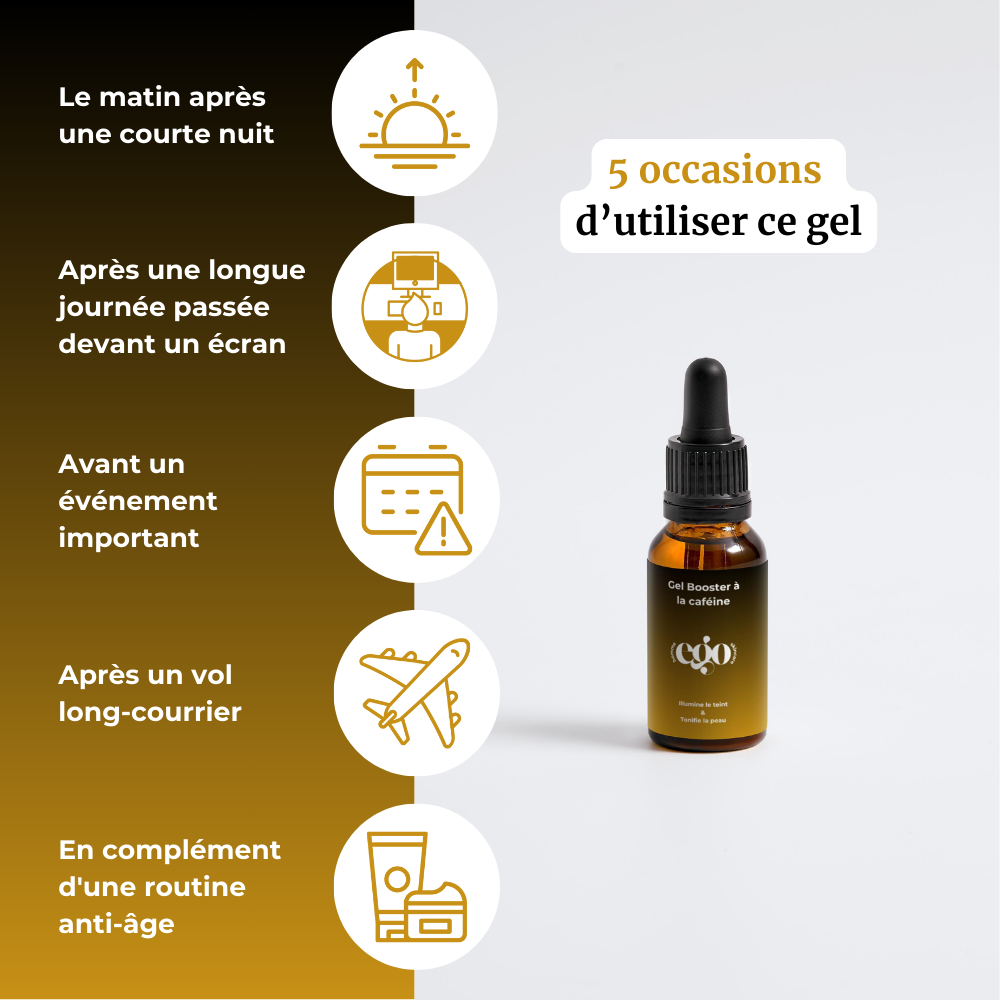 Gel Booster à la caféine